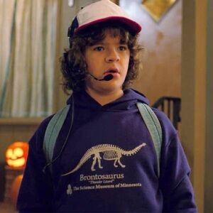 Purple Brontosaurus Crewneck